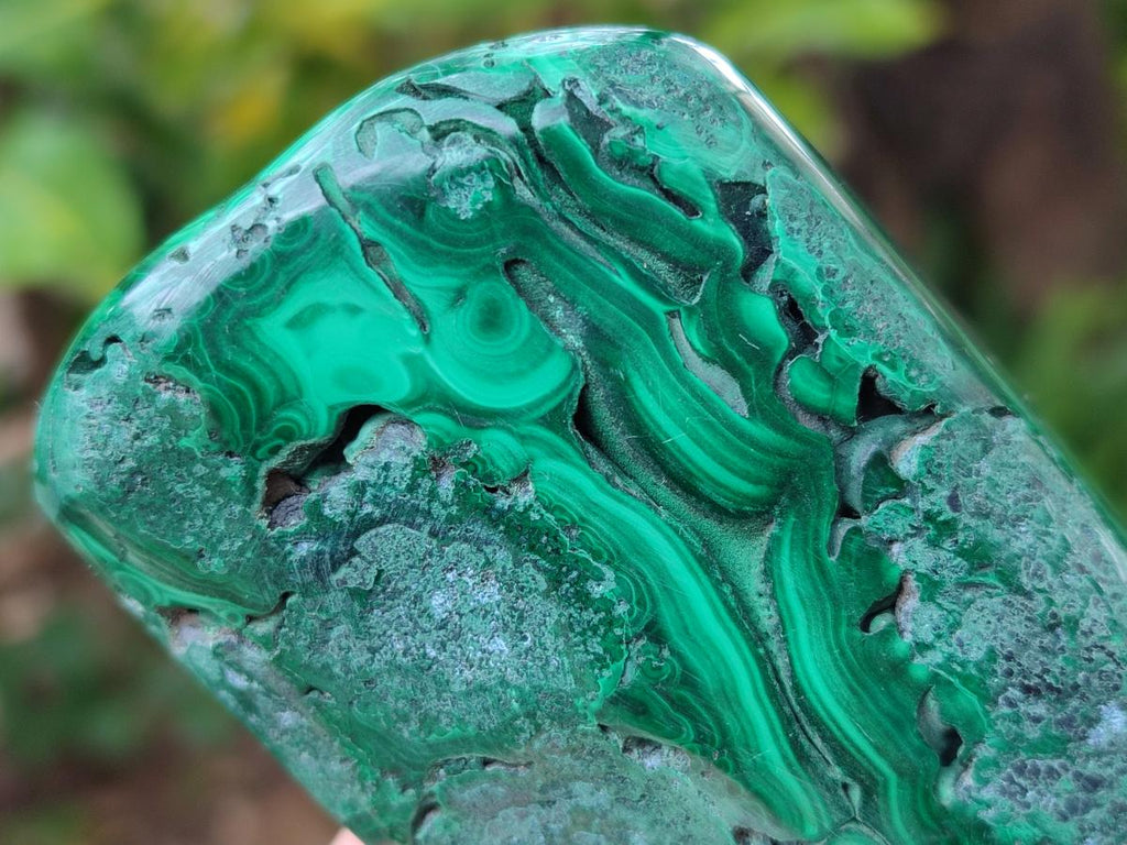 Polished Malacolla Free Forms x 4 From Kulukuluku, Congo - Toprock Gemstones and Minerals 