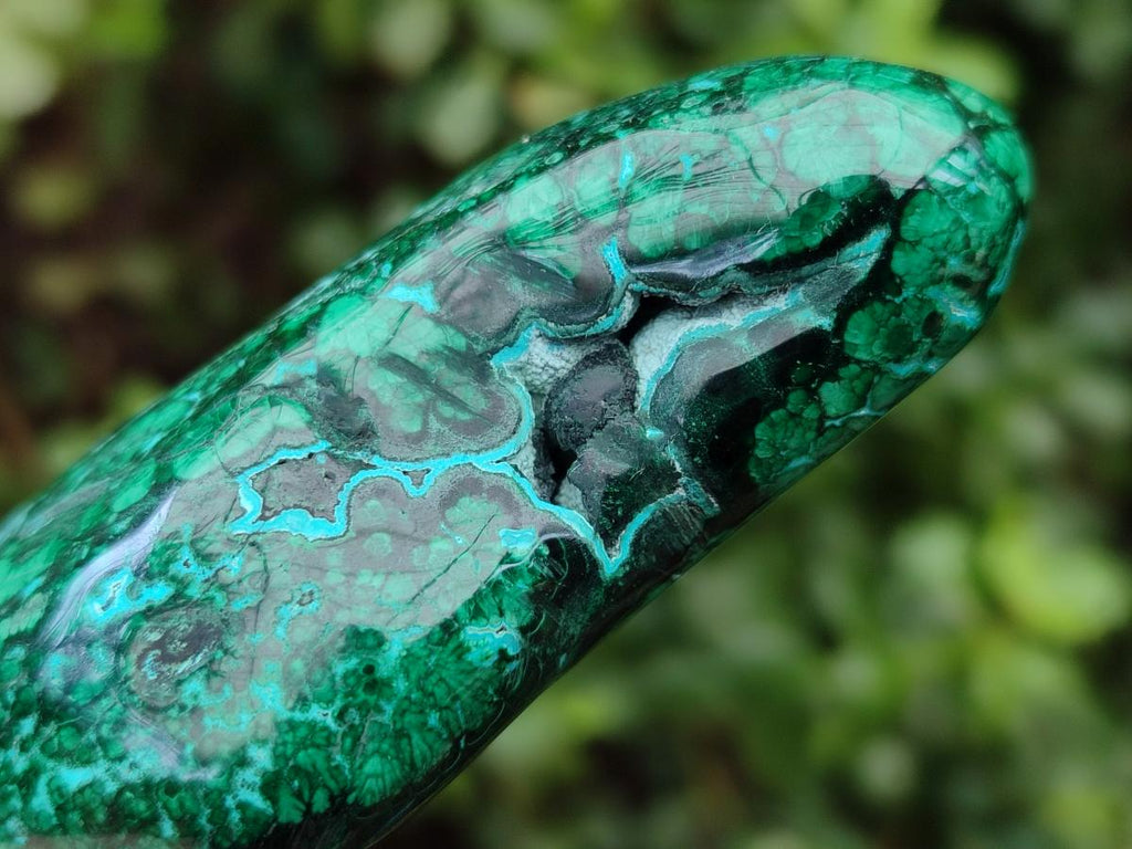 Polished Malacolla Free Forms x 4 From Kulukuluku, Congo - Toprock Gemstones and Minerals 