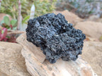 Natural Schorl Black Tourmaline Specimens x 3 From Erongo, Namibia - Toprock Gemstones and Minerals 