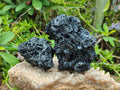 Natural Schorl Black Tourmaline Specimens x 3 From Erongo, Namibia - Toprock Gemstones and Minerals 