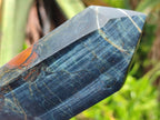 Polished Double Terminated Blue and Golden Tigers Eye Crystals x From Prieska, South Africa - Toprock Gemstones and Minerals 