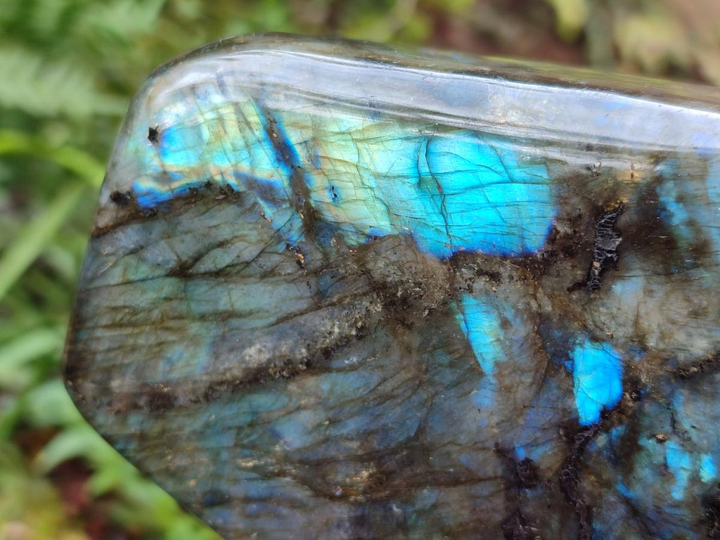 Polished Large Labradorite Standing Display Piece x 1 From Madagascar - Toprock Gemstones and Minerals 