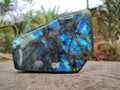 Polished Large Labradorite Standing Display Piece x 1 From Madagascar - Toprock Gemstones and Minerals 