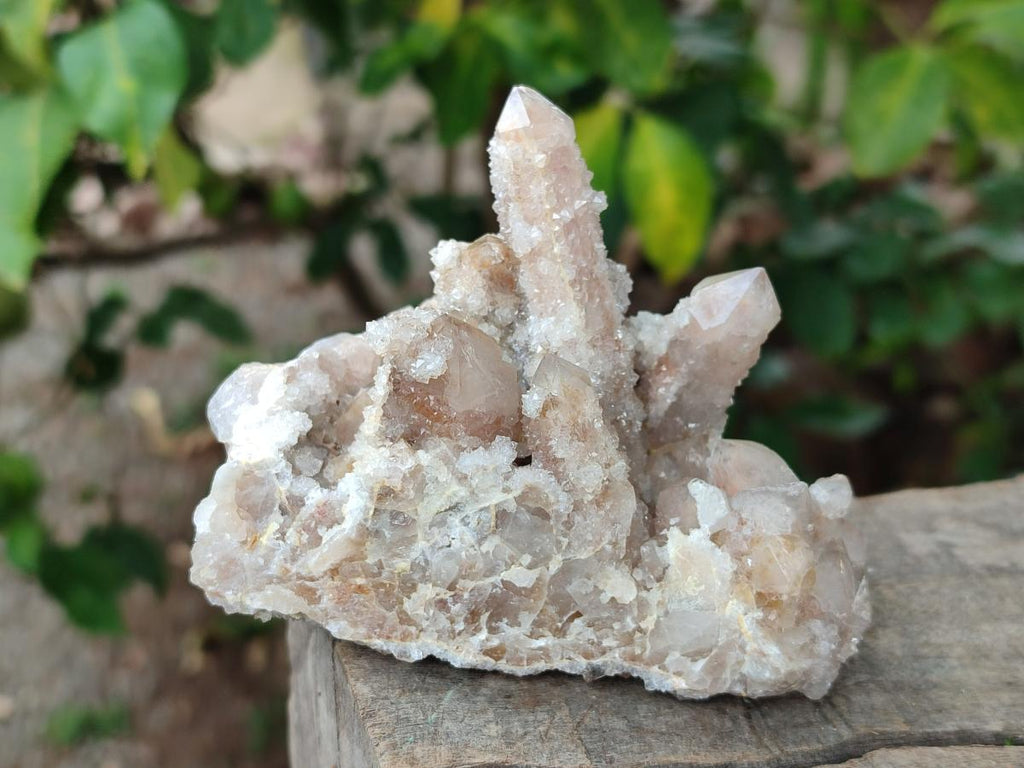 Natural Smokey Spirit Quartz Clusters with Hematoid Coating x 4 From Boekenhouthoek, South Africa - Toprock Gemstones and Minerals 