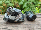 Natural Schorl Black Tourmaline some with Foitite Crystals x 12 From Erongo, Namibia - Toprock Gemstones and Minerals 