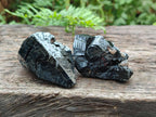 Natural Schorl Black Tourmaline some with Foitite Crystals x 12 From Erongo, Namibia - Toprock Gemstones and Minerals 