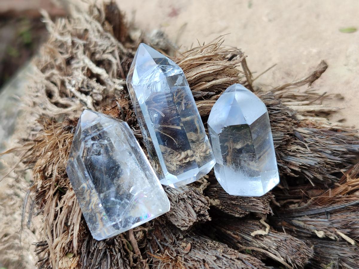 Polished Clear Quartz Display Crystals x 70 From Madagascar - Toprock Gemstones and Minerals 