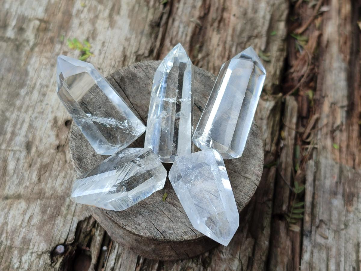 Polished Clear Quartz Display Crystals x 70 From Madagascar - Toprock Gemstones and Minerals 