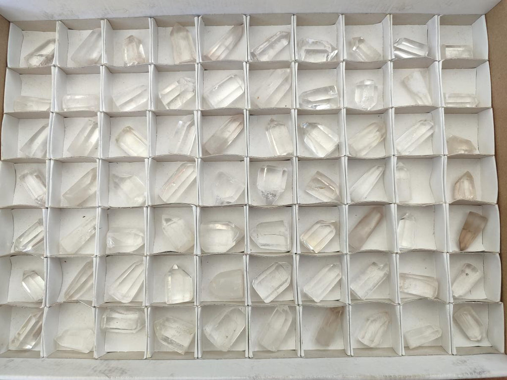 Polished Clear Quartz Display Crystals x 70 From Madagascar - Toprock Gemstones and Minerals 