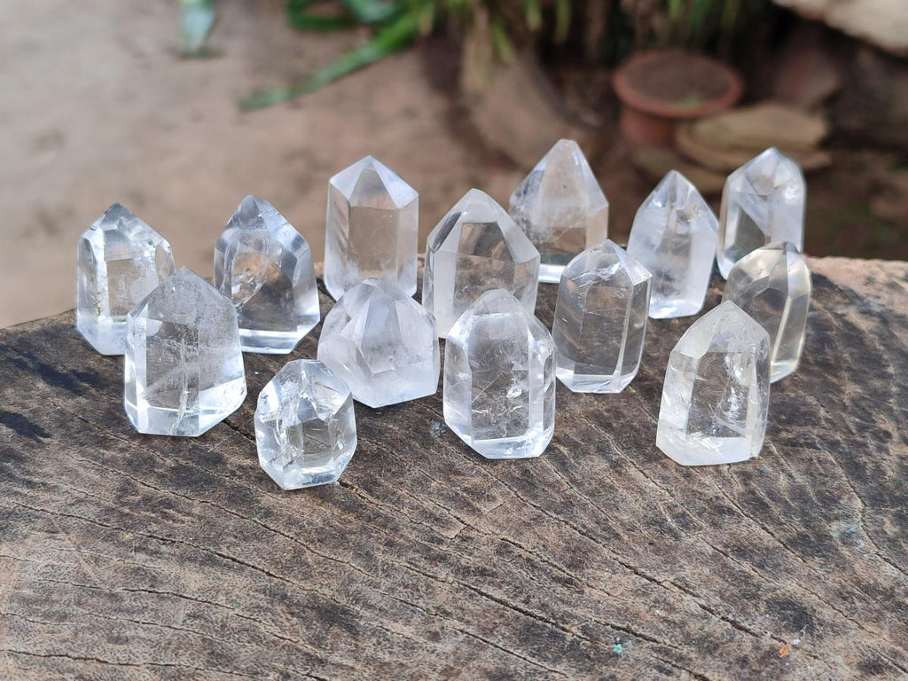 Polished Clear Quartz Display Crystals x 70 From Madagascar - Toprock Gemstones and Minerals 