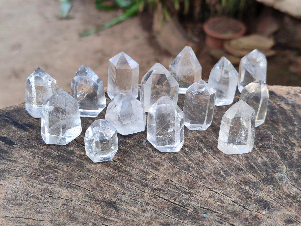 Polished Clear Quartz Display Crystals x 70 From Madagascar - Toprock Gemstones and Minerals 