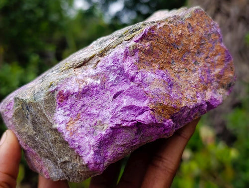 Natural Cobbed Stichtite Specimen x 1 From Barberton, South Africa - Toprock Gemstones and Minerals 