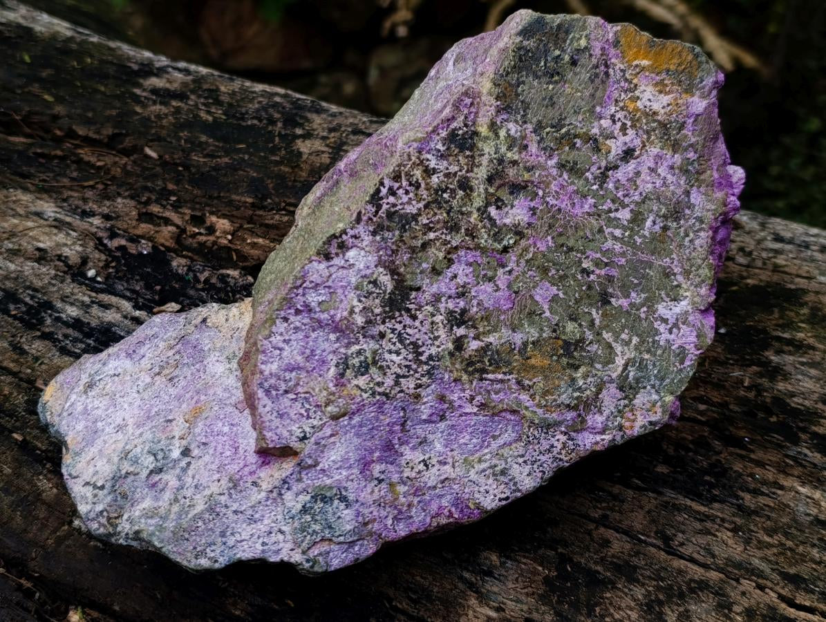 Natural Cobbed Stichtite Specimen x 1 From Barberton, South Africa - Toprock Gemstones and Minerals 