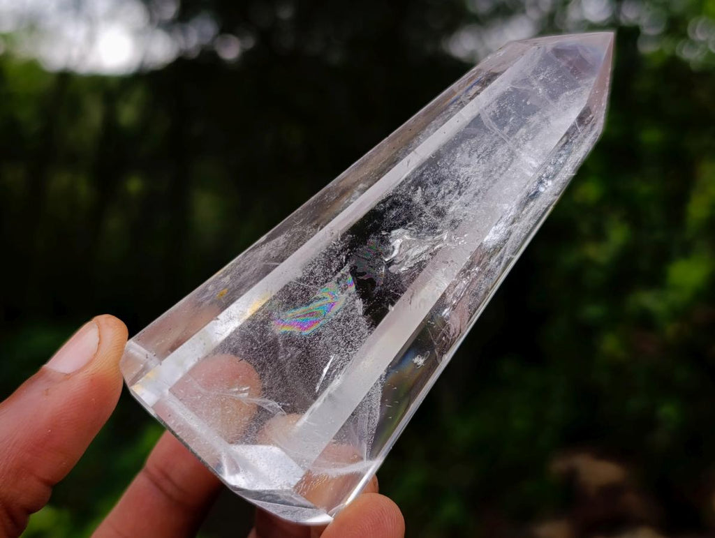 Polished Clear Quartz Display Crystals x 6 From Madagascar - Toprock Gemstones and Minerals 
