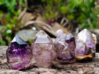 Natural Smokey Window Chiredzi Amethyst Crystals x 24 From Chiredzi, Zimbabwe - Toprock Gemstones and Minerals 