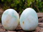 Polished Super Rare Blue Smithsonite Free Forms x 18 From Congo - Toprock Gemstones and Minerals 