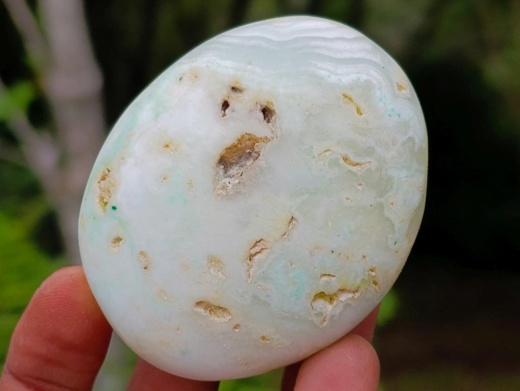 Polished Super Rare Blue Smithsonite Free Forms x 18 From Congo - Toprock Gemstones and Minerals 