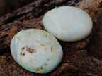 Polished Super Rare Blue Smithsonite Free Forms x 18 From Congo - Toprock Gemstones and Minerals 