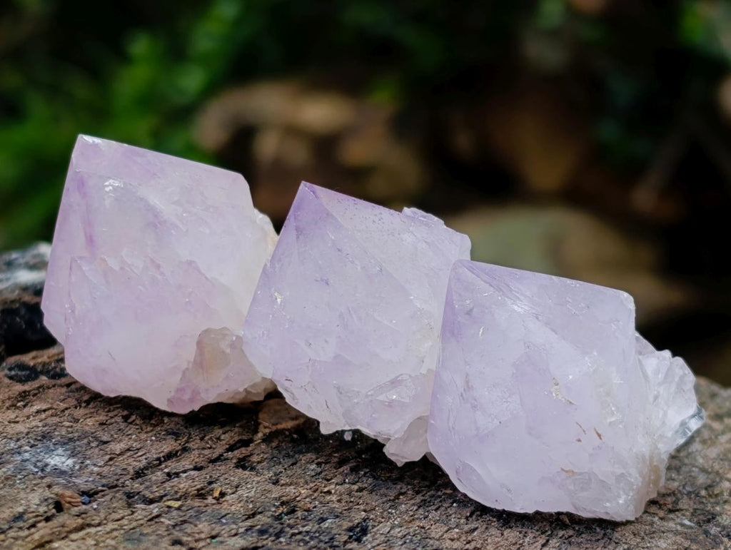 Natural Sunburst Spirit Amethyst Single Crystals x 35 From Boekenhouthoek, South Africa - Toprock Gemstones and Minerals 