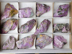 Natural Cobbed Stichtite Specimens x 12 From Barberton, South Africa - Toprock Gemstones and Minerals 