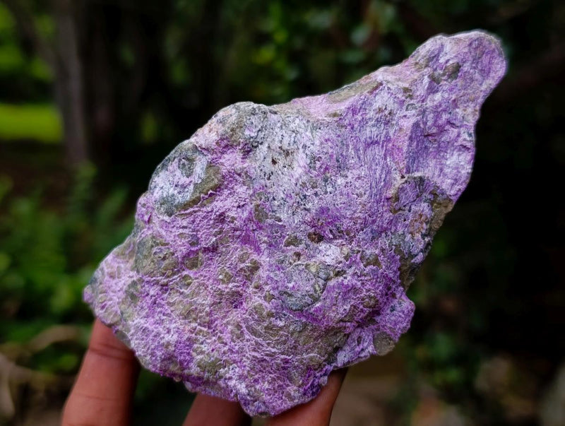 Natural Cobbed Stichtite Specimens x 12 From Barberton, South Africa - Toprock Gemstones and Minerals 