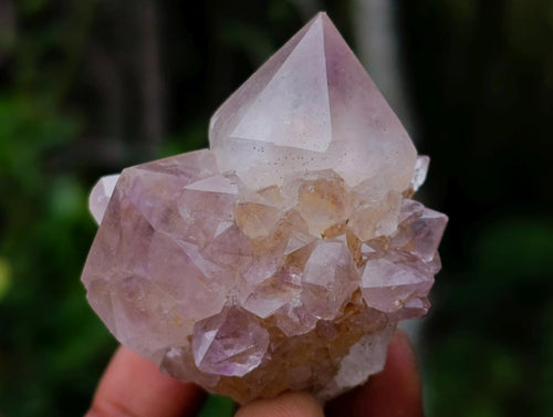 Natural Cactus Flower Smokey Spirit Amethyst Clusters x 60 From South Africa - Toprock Gemstones and Minerals 