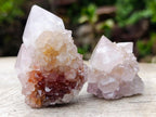 Natural Cactus Flower Smokey Spirit Amethyst Clusters x 60 From South Africa - Toprock Gemstones and Minerals 