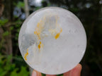 Polished Large Rock Crystal Spheres x 2 From Amoron’i Mania, Madagascar - Toprock Gemstones and Minerals 