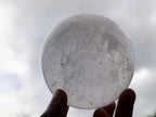 Polished Large Rock Crystal Spheres x 2 From Amoron’i Mania, Madagascar - Toprock Gemstones and Minerals 