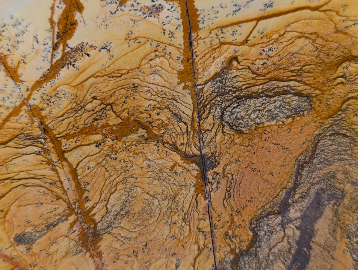 Polished XL Picture Stone Jasper Standing Display Piece x 1 From Ais-Ais, Namibia - Toprock Gemstones and Minerals 