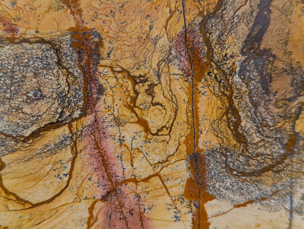 Polished XL Picture Stone Jasper Standing Display Piece x 1 From Ais-Ais, Namibia - Toprock Gemstones and Minerals 