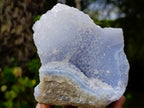 Polished Blue Lace Agate Specimens x 6 From Nsanje, Malawi - Toprock Gemstones and Minerals 