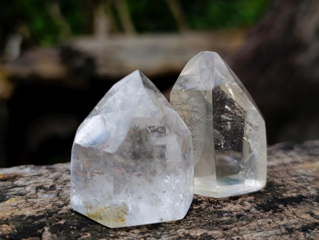Polished Small Clear Quartz Display Crystals x 35 From Madagascar - Toprock Gemstones and Minerals 