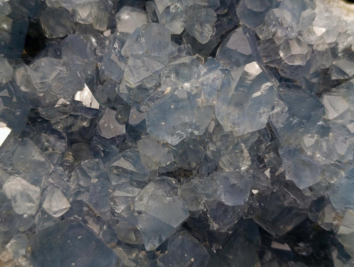 Natural Large Blue Celestite Plate Specimen x 1 From Sakoany, Madagascar - Toprock Gemstones and Minerals 