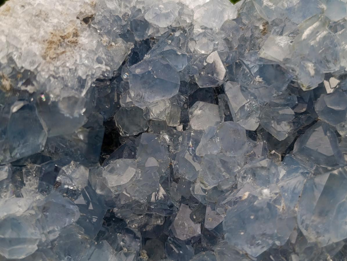 Natural Large Blue Celestite Plate Specimen x 1 From Sakoany, Madagascar - Toprock Gemstones and Minerals 