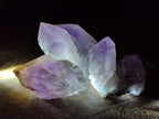 Natural Jacaranda Amethyst Single Crystals x 24 From Mumbwa, Zambia - Toprock Gemstones and Minerals 