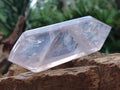 Polished Double Terminated Gemmy Rose Quartz Crystals x 6 From Madagascar - Toprock Gemstones and Minerals 