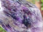 Polished Chevron Amethyst Display Crystals x 2 From Zambia - Toprock Gemstones and Minerals 