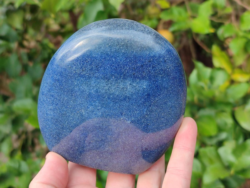 Polished Lazulite Standing Display Pieces x 2 From Madagascar - Toprock Gemstones and Minerals 