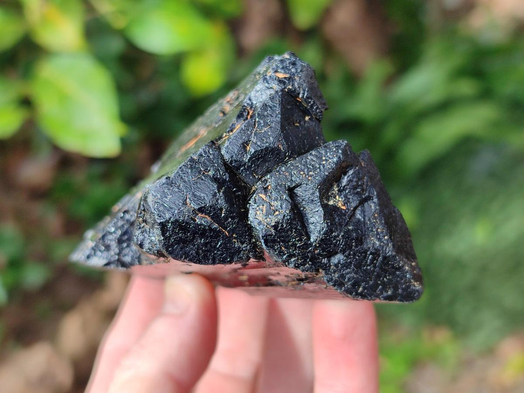 Natural Schorl Black Tourmaline Specimens x 3 From Khorigan, Namibia - Toprock Gemstones and Minerals 