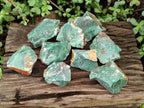 Natural Swazi Jade Cobbed Specimens x 12 From Swaziland - Toprock Gemstones and Minerals 