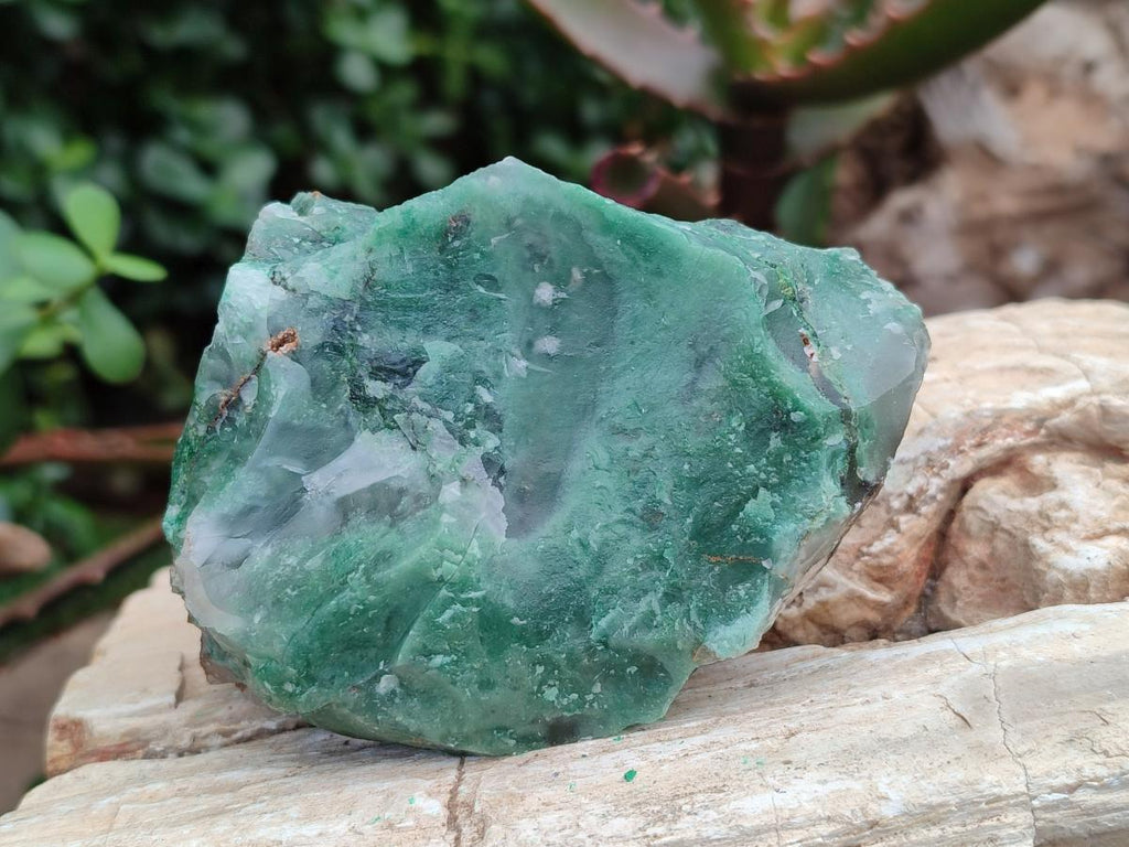 Natural Swazi Jade Cobbed Specimens x 12 From Swaziland - Toprock Gemstones and Minerals 