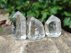 Polished Clear Quartz Display Crystals x 35 From Madagascar - Toprock Gemstones and Minerals 