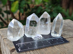Polished Clear Quartz Display Crystals x 35 From Madagascar - Toprock Gemstones and Minerals 