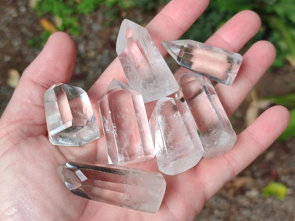 Polished Clear Quartz Display Crystals x 35 From Madagascar - Toprock Gemstones and Minerals 