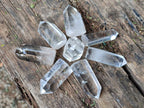 Polished Clear Quartz Display Crystals x 35 From Madagascar - Toprock Gemstones and Minerals 