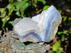 Natural Blue Lace Agate Geode Specimens x 24 From Nsanje, Malawi - Toprock Gemstones and Minerals 