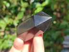 Polished Black Basalt Display Crystals x 12 From Madagascar - Toprock Gemstones and Minerals 