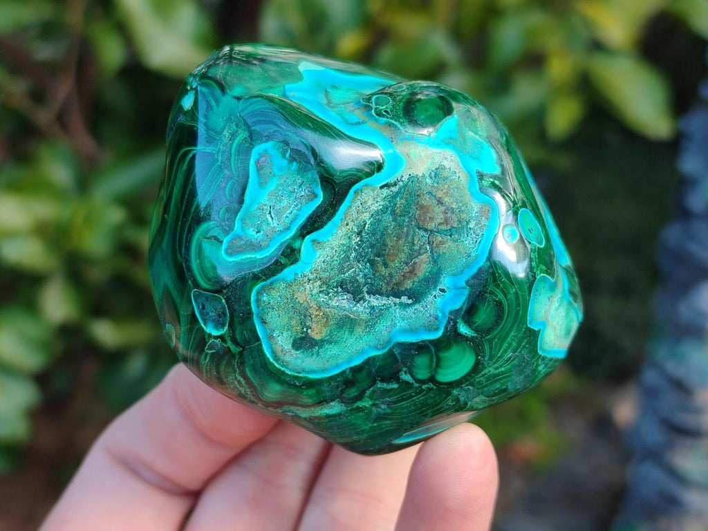 Polished Malacolla Free Forms x 4 From Kulukuluku, Congo - Toprock Gemstones and Minerals 