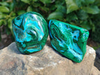 Polished Malacolla Free Forms x 4 From Kulukuluku, Congo - Toprock Gemstones and Minerals 